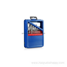 13PCS Drill Bit Set in Metal Case